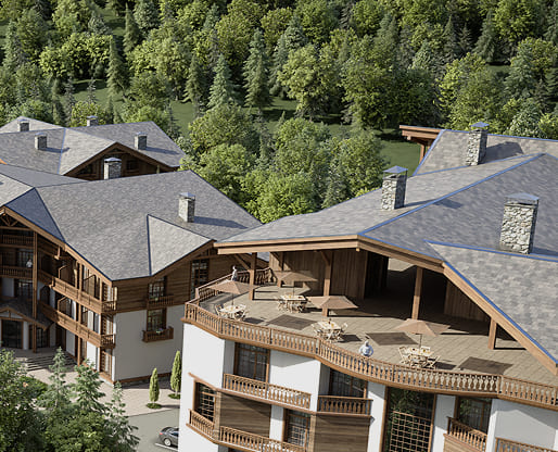 Зоны отдыха и барбекю пространства